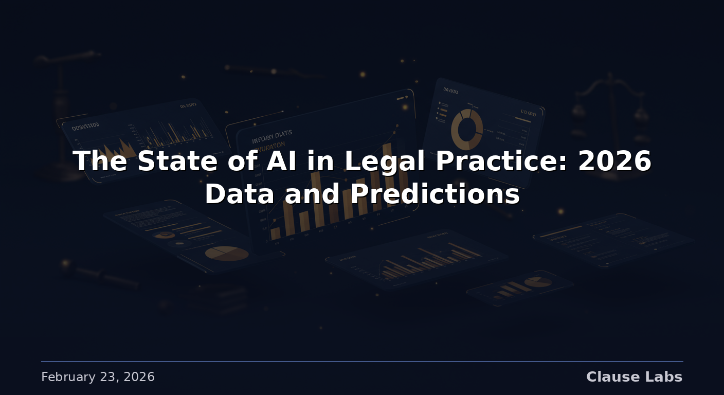 The State of AI in Legal Practice: 2026 Data and Predictions
