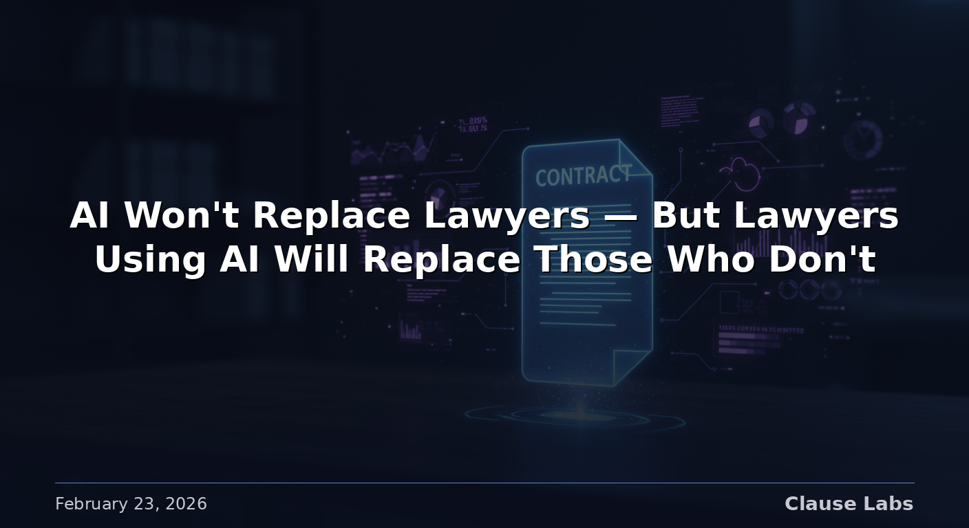 AI Won’t Replace Lawyers — But Lawyers Using AI Will Replace Those Who Don’t