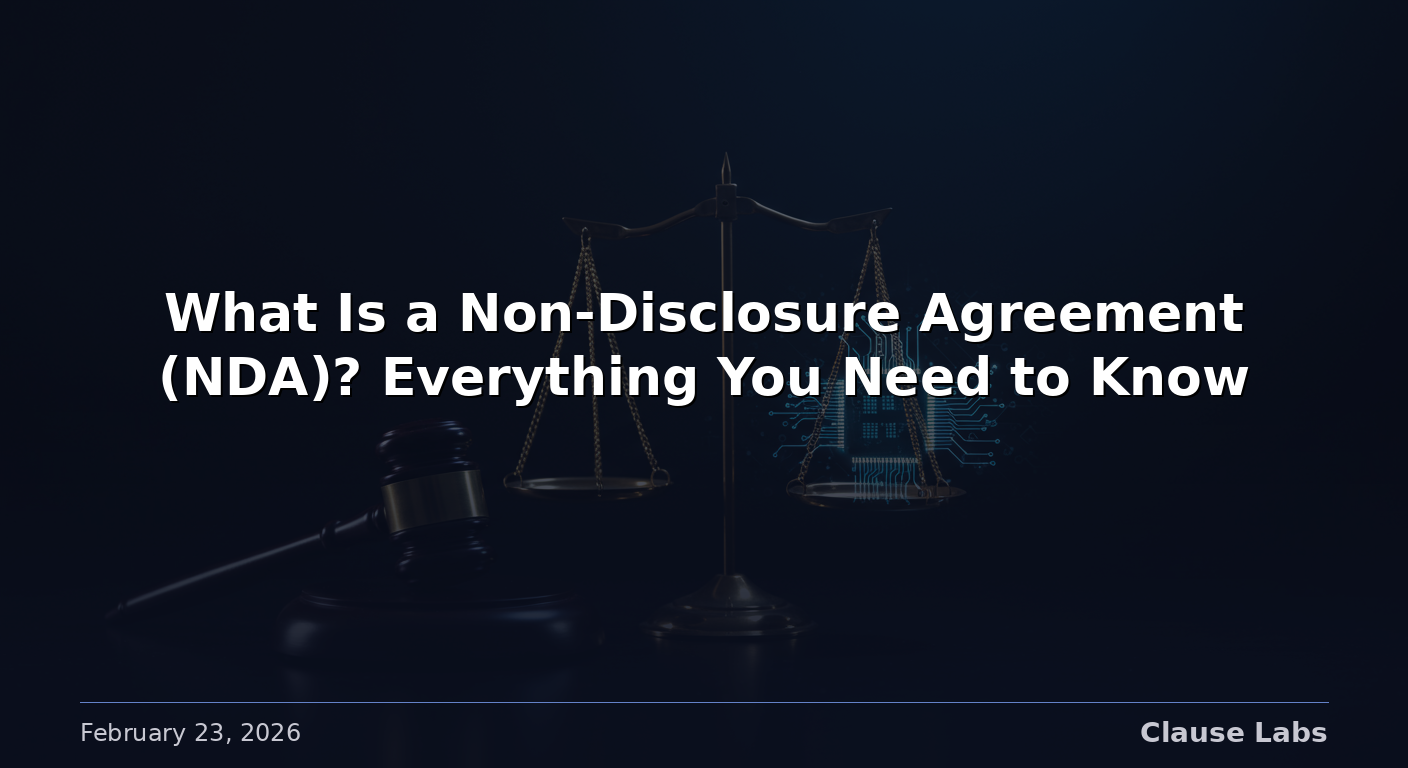 What Is a Non-Disclosure Agreement (NDA)? Everything You Need to Know